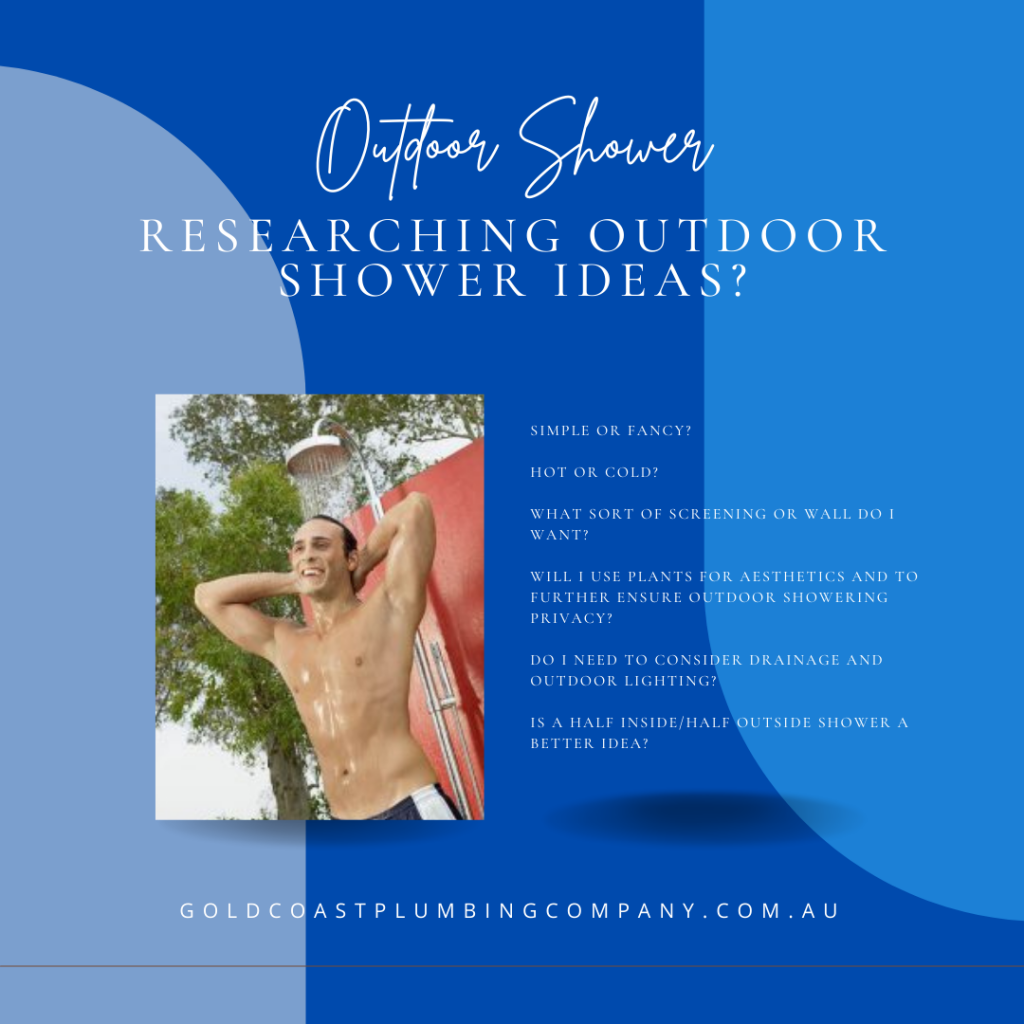 Researching Outdoor Shower Ideas