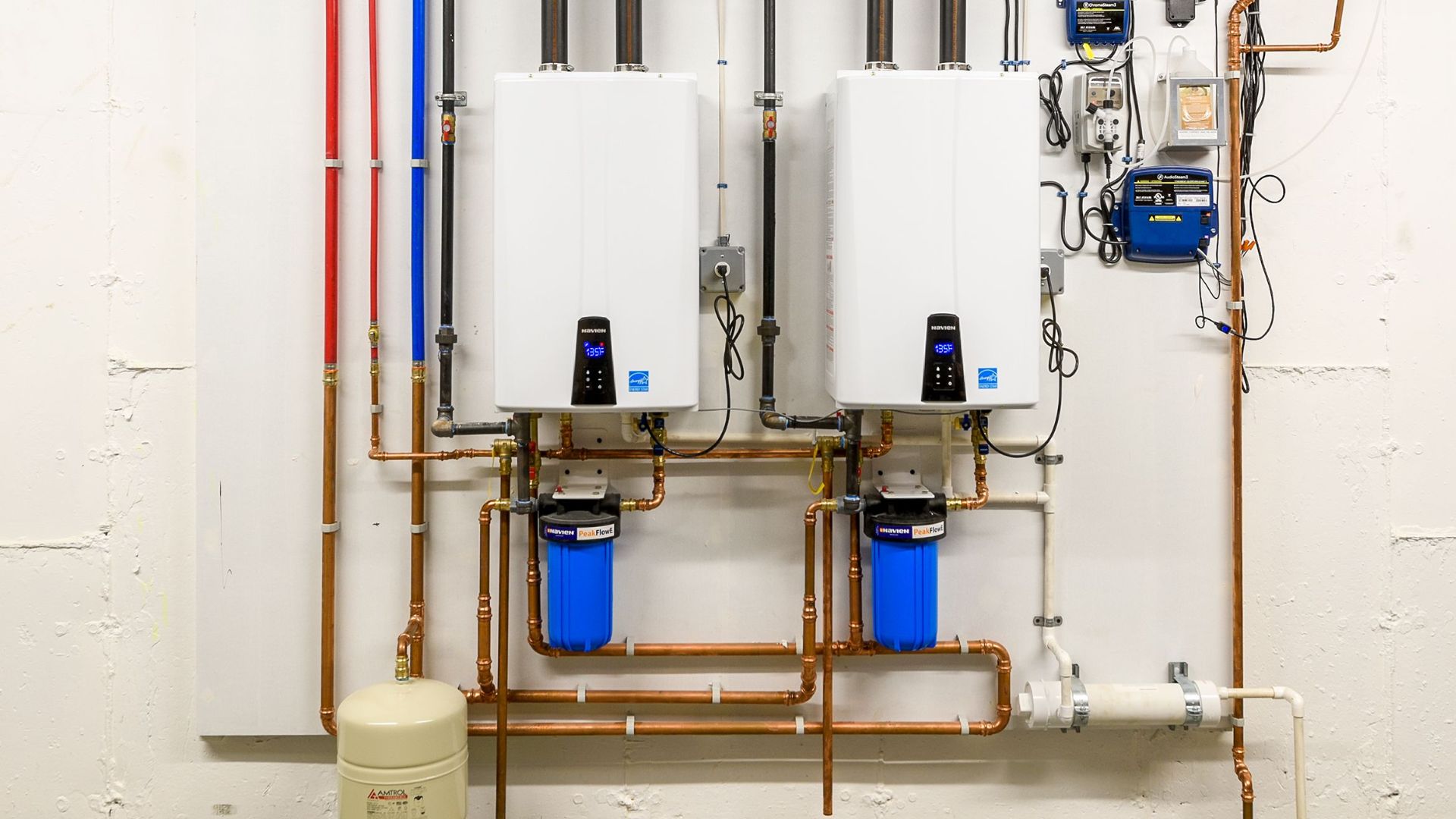Two Instant Hot Water Systems