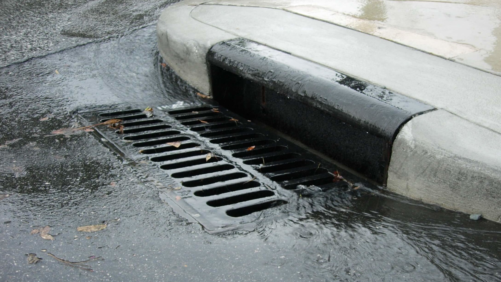 Polluted Stormwater Drain