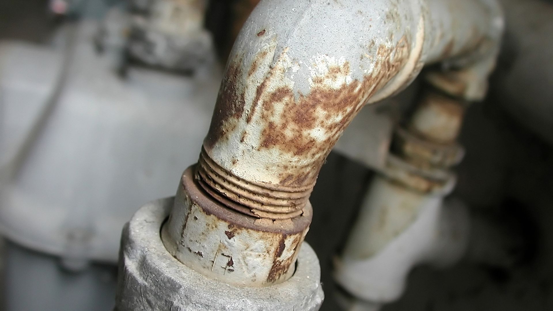 Rusty Household Pipes