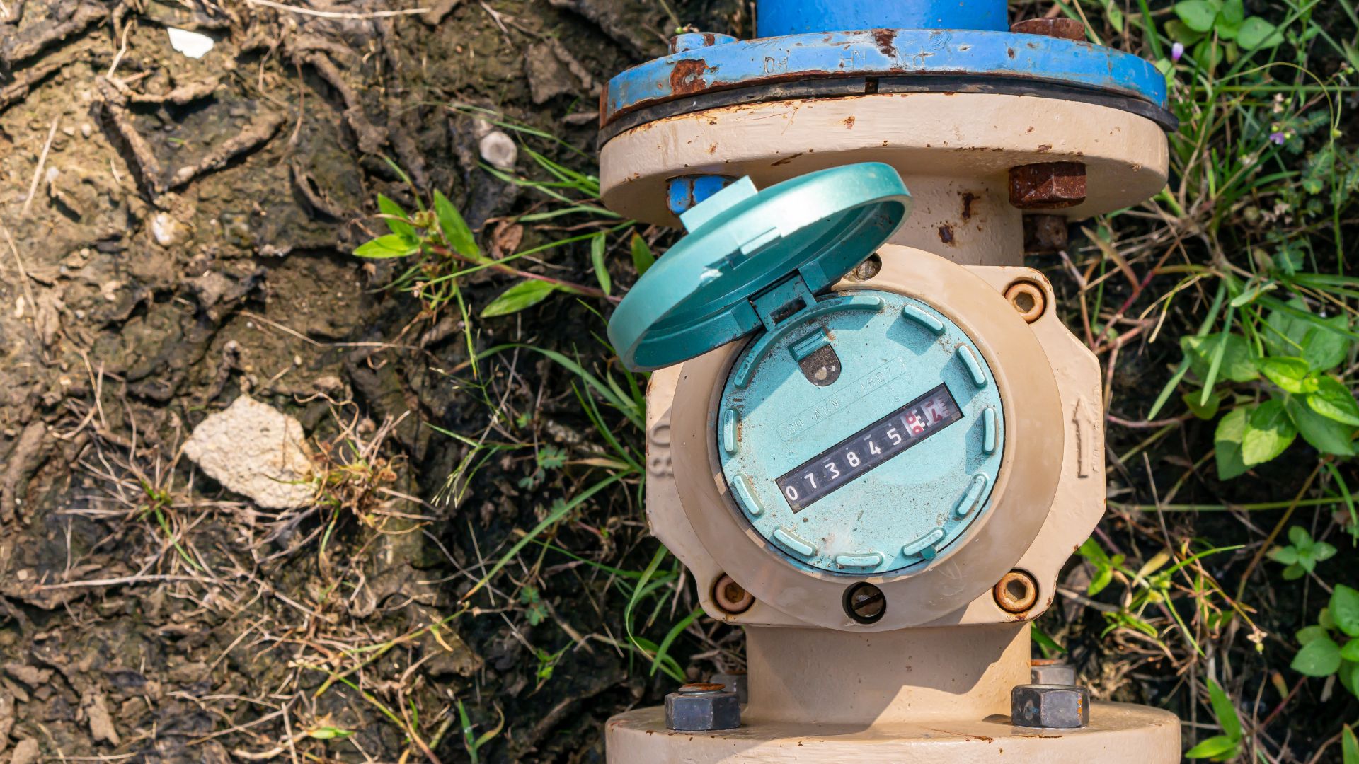 Birds Eye View Water Meter