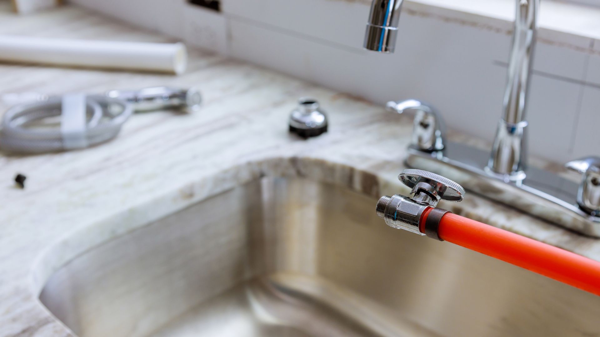Connecting New Kitchen Sink